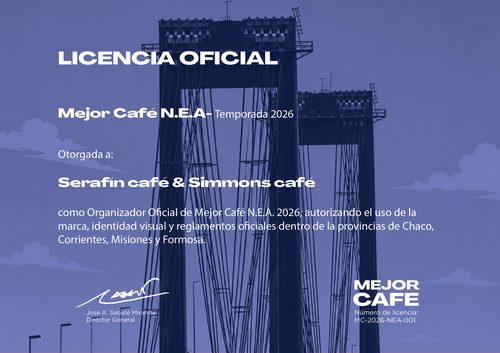 Licencia Oficial Mejor Café N.E.A. 2026